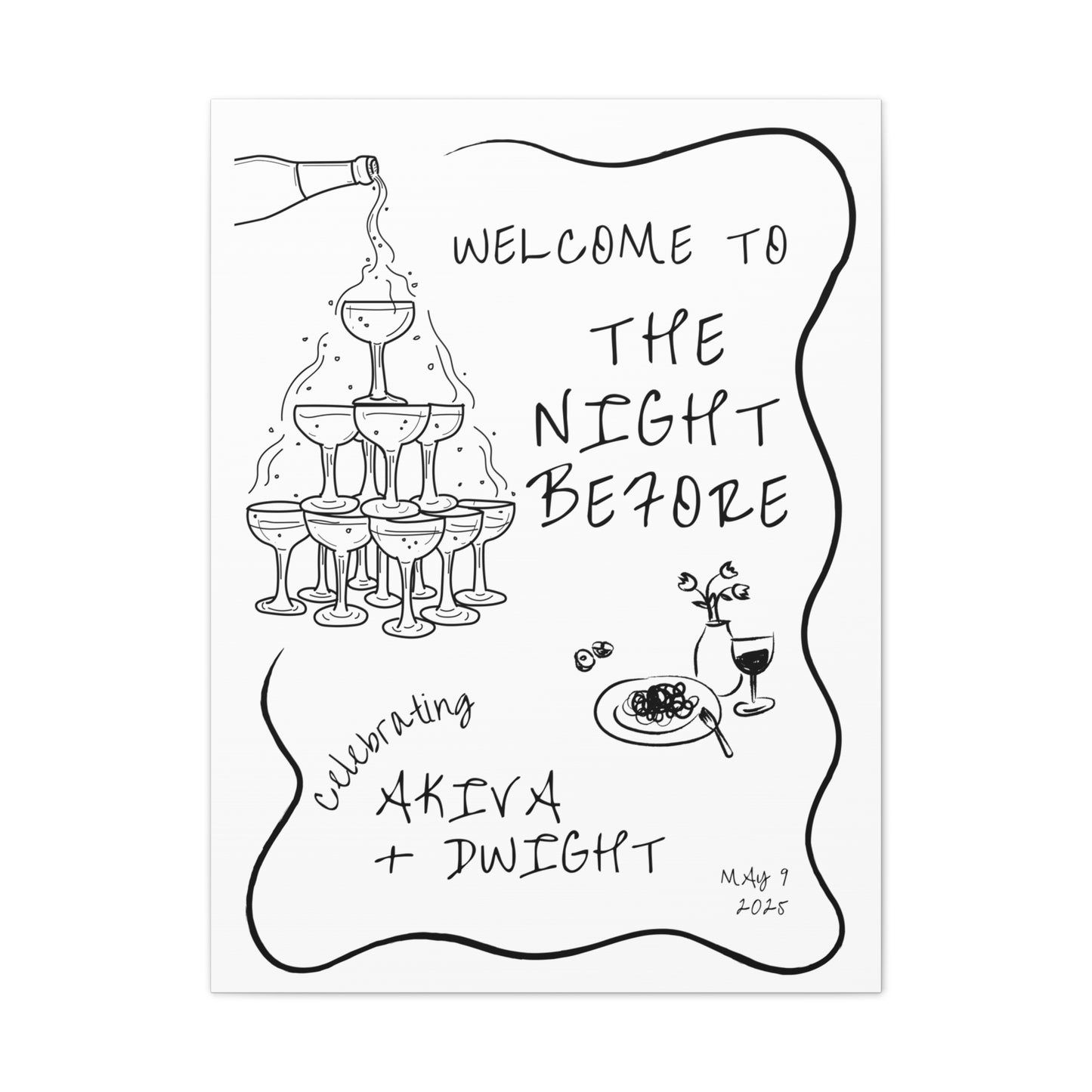 Custom Wedding Sign