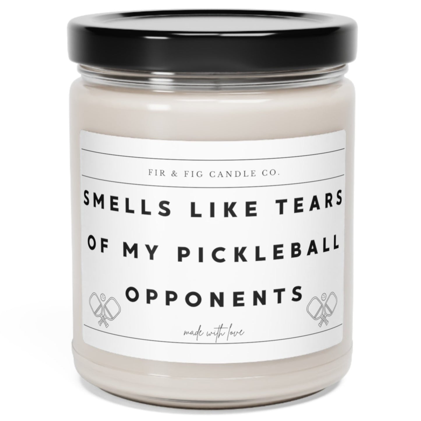 Tears of My Pickleball Opponents 9oz Candle, Funny Candles, Gift for Him, candle Gifts, Birthday Gift, dad gift, mom gift, pickleball mom
