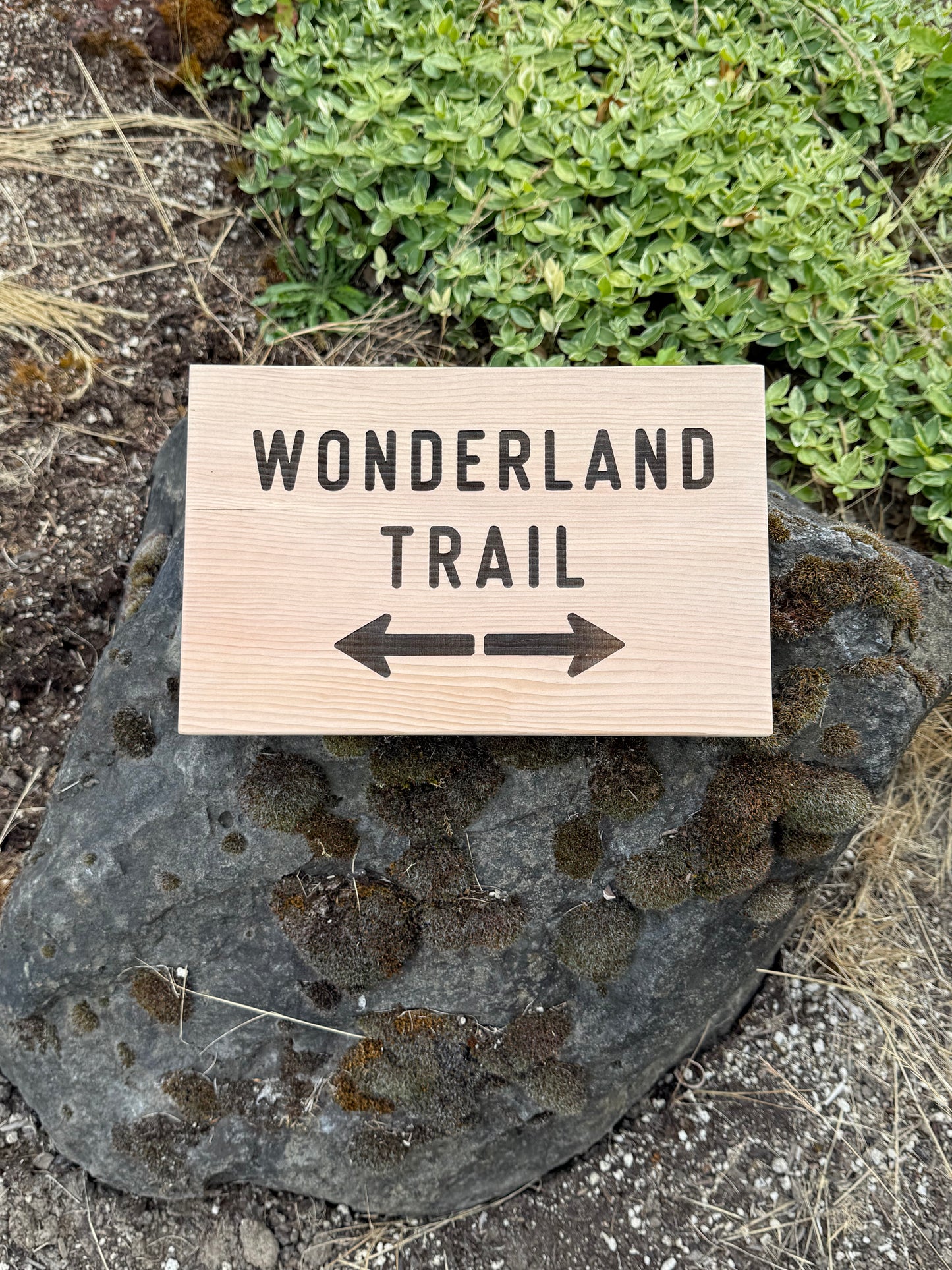 Wonderland Trail Sign Hiker Gift – Trail Directions