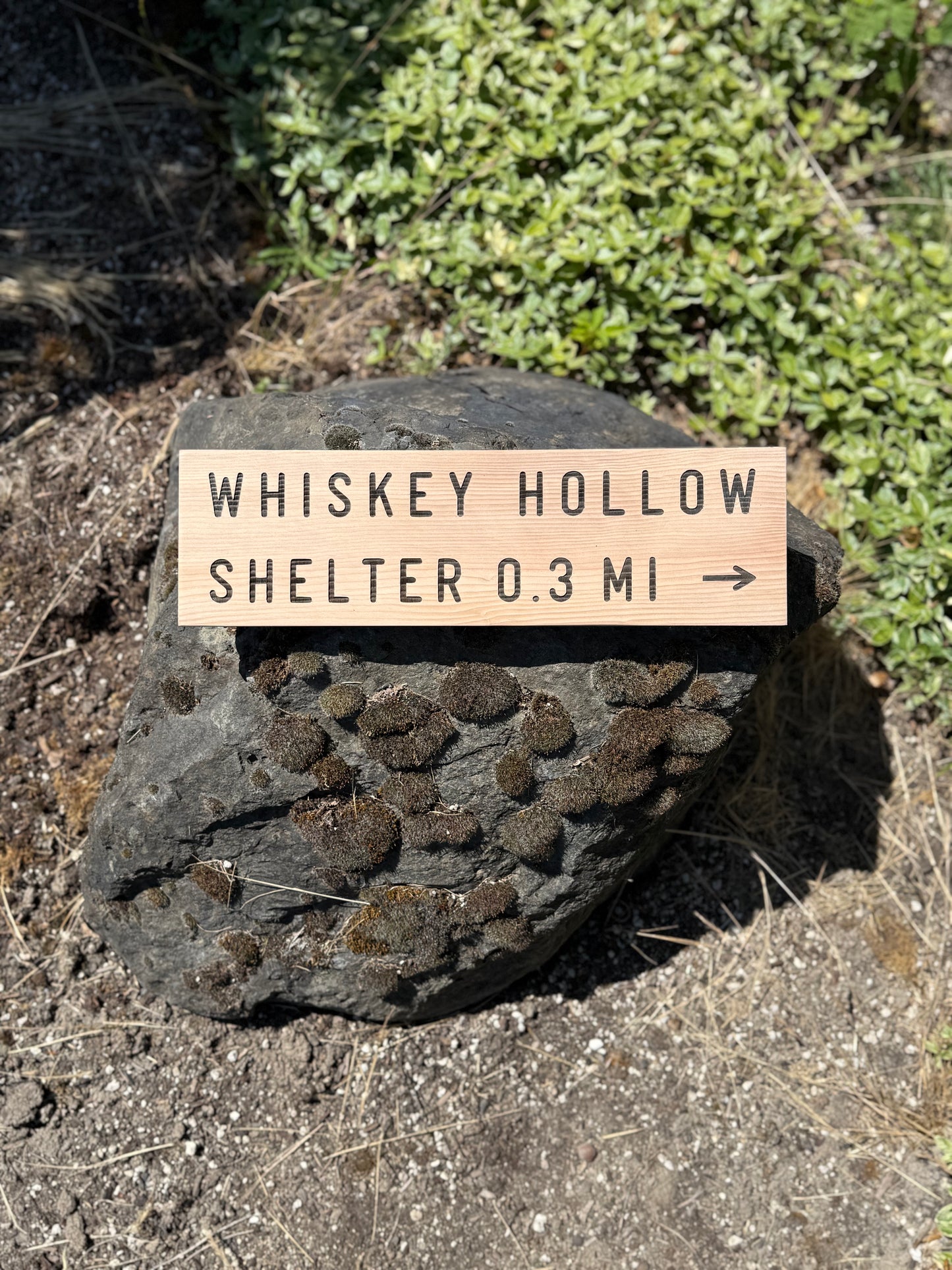 Appalachian Trail Sign – Whiskey Hollow Shelter