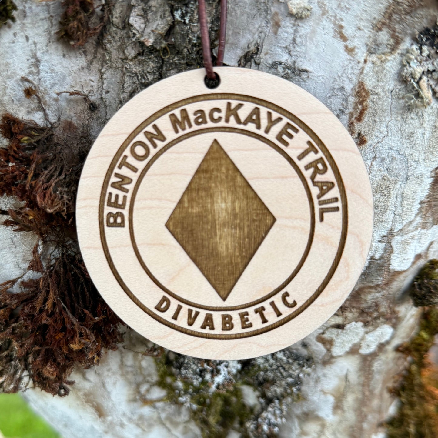 benton mackaye trail name tag personalized, custom bmt backpack tag, engraved wooden hiking tag benton mackaye, lightweight benton mackaye trail keepsake, thru hiker gear tag bmt, trail name tag benton mackaye ornament, rustic engraved wood tag for hikers bmt, benton mackaye trail angel gift idea, custom backpack charm benton mackaye trail, eco friendly wooden trail name badge bmt, unique hiking gift benton mackaye trail, benton mackaye trail souvenir tag personalized, handmade benton mackaye trail hangtag