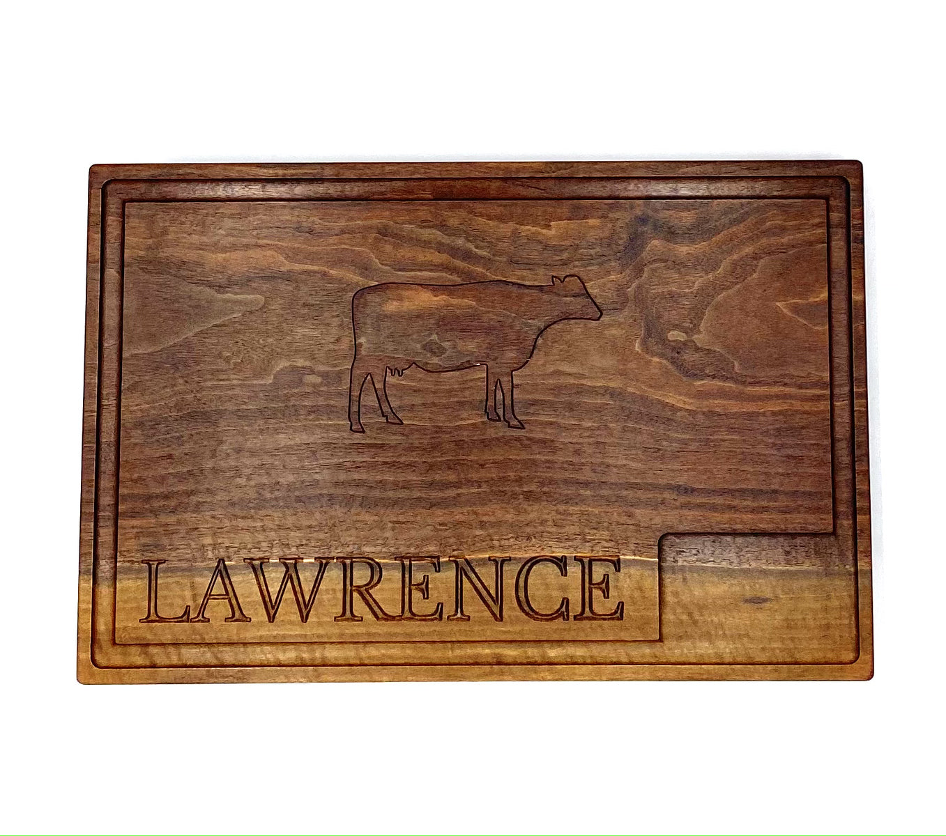 Custom Walnut Butcher Block – 12x18" Personalized with Logo and Name