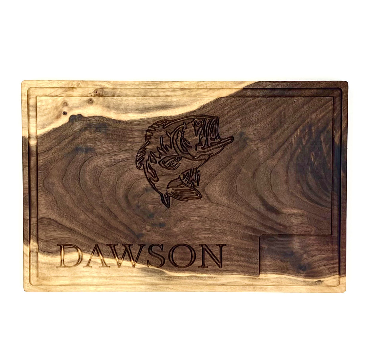 Custom Walnut Butcher Block – 12x18" Personalized with Logo and Name