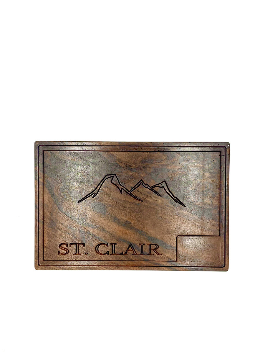 Custom Walnut Butcher Block – 12x18" Personalized with Logo and Name
