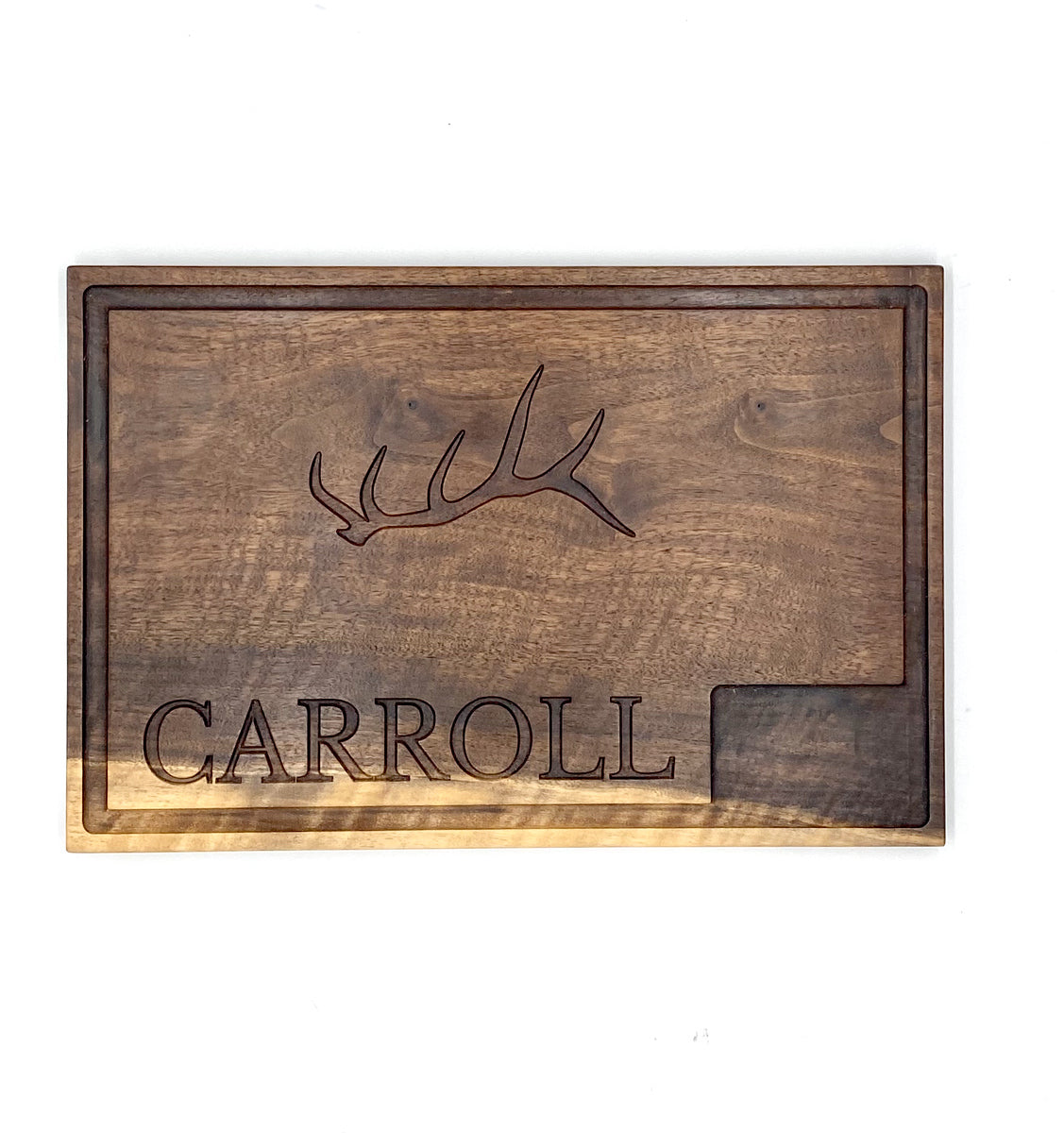 Custom Walnut Butcher Block – 12x18" Personalized with Logo and Name