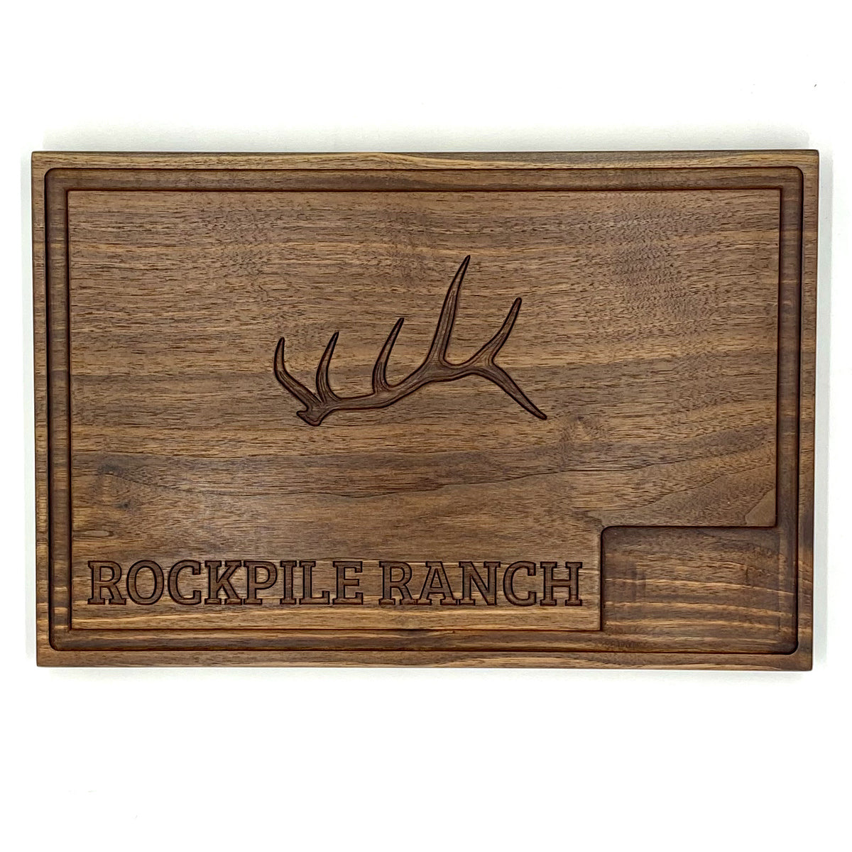 Custom Walnut Butcher Block – 12x18" Personalized with Logo and Name