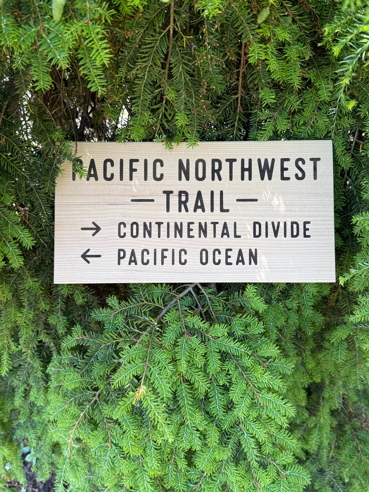Pacific Northwest Trail Sign – Pacific Ocean