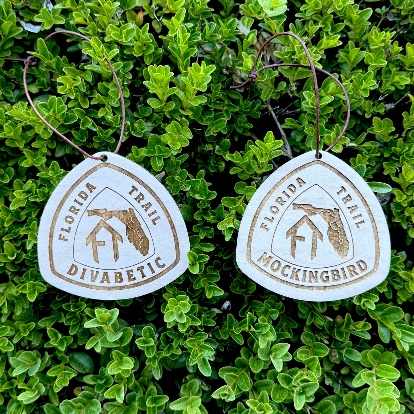 Personalized Florida Trail name tag for hikers, laser engraved wooden backpack tag, lightweight gear gift for thru hikers, eco friendly trail magic keepsake, custom trail name ornament Florida Trail, rustic reclaimed wood hiker badge, handmade Florida Trail backpack charm, custom engraved tag for hikers Florida Trail thru hike gift, unique hiker trading token Florida Trail gear, Florida Trail Trail Angel gift custom wood tag, handmade lightweight hiker keepsake Florida Trail badge, trail name wood ornament