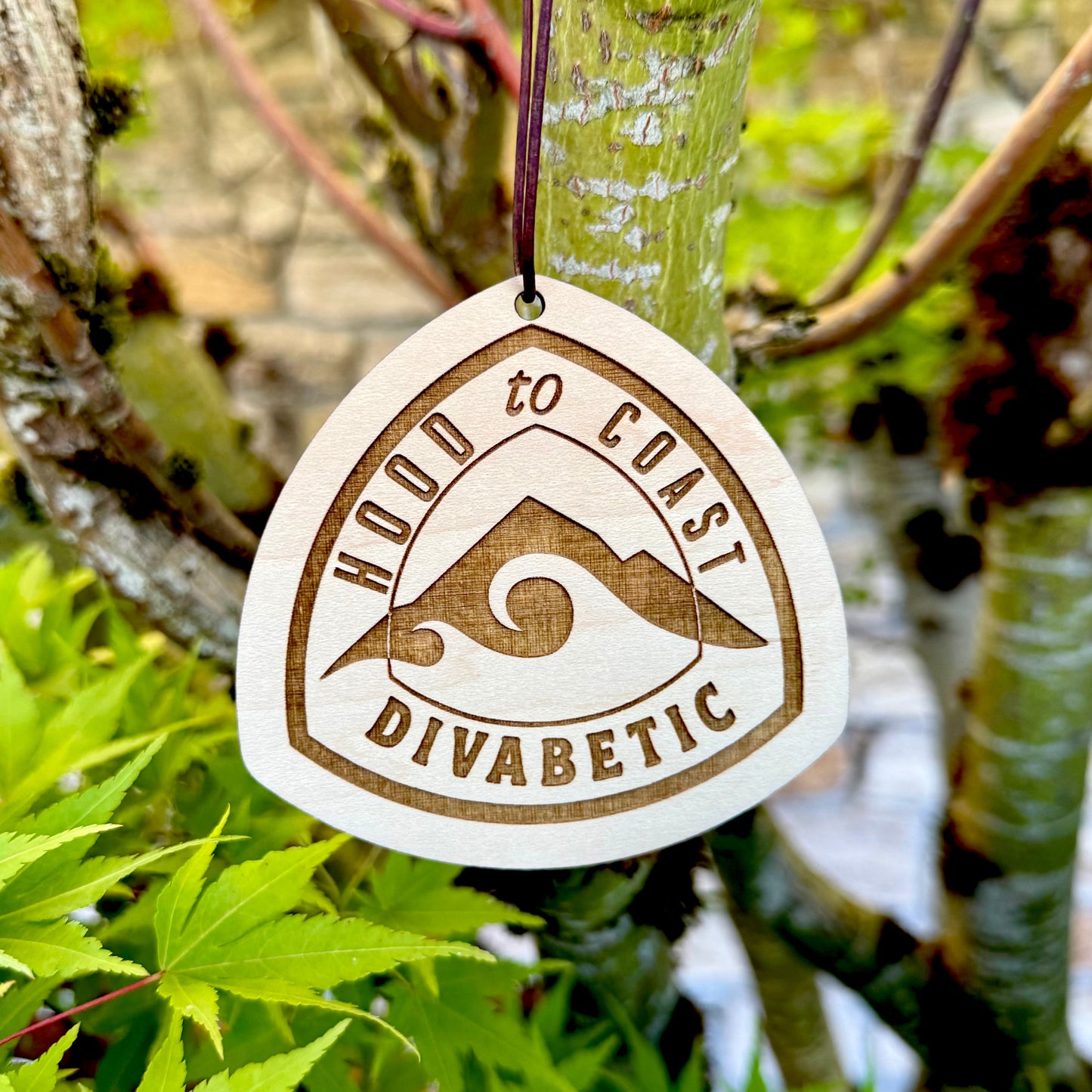 personalized Hood to Coast relay team name tag, custom wooden Hood to Coast relay keepsake, engraved runner team tag gift, Hood to Coast Class of 2025 team gift, wooden relay race memento engraved with team name, Hood to Coast relay team ornament lightweight wood, custom engraved Hood to Coast runner tag for backpack or medal display, personalized Hood to Coast relay Class of 2024 2025 2026 gift, unique runner team gift Hood to Coast relay, handmade wooden Hood to Coast relay team badge