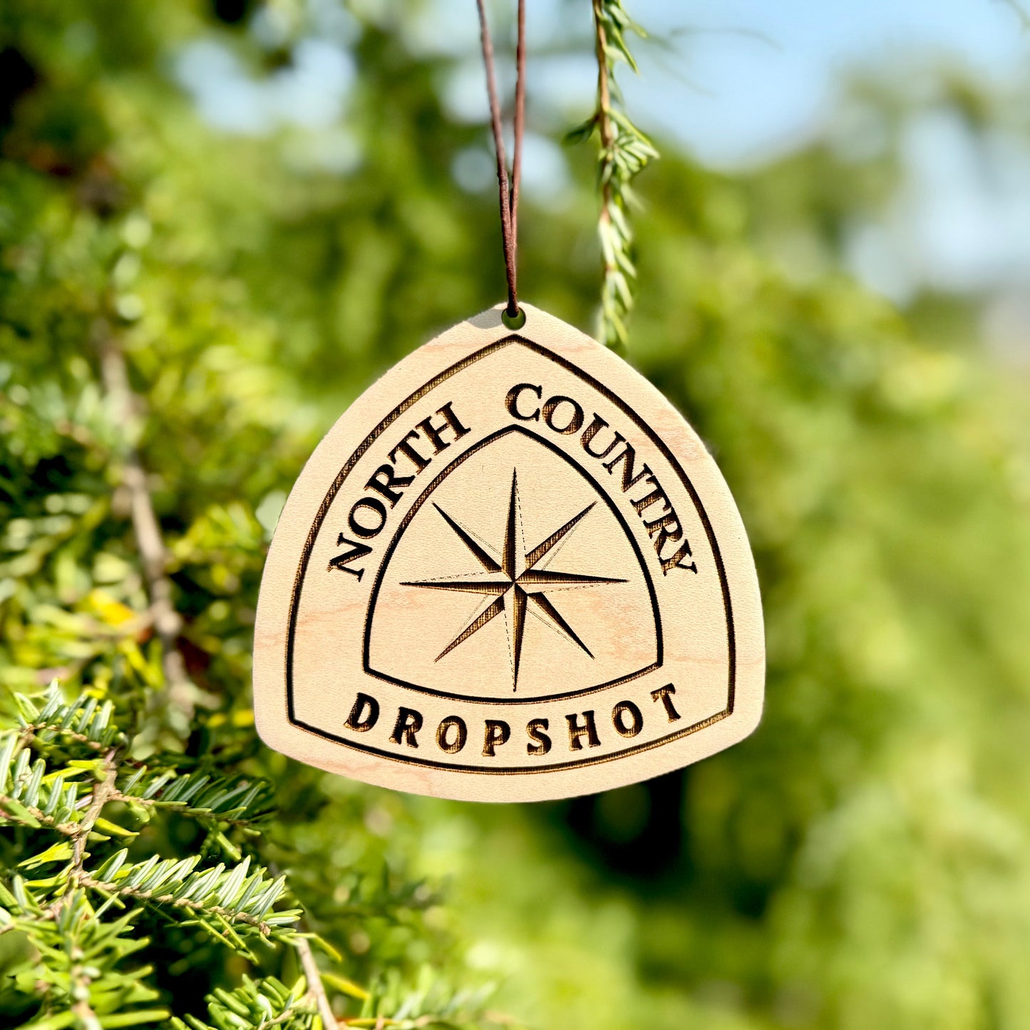 north country trail name tag personalized, custom north country trail backpack tag, engraved wooden hiking tag north country, lightweight north country trail keepsake, thru hiker gear tag north country trail, trail name tag north country ornament, rustic engraved wood tag for hikers, north country trail angel gift idea, custom backpack charm north country trail, eco friendly wooden trail name badge, unique hiking gift north country trail, north country trail souvenir tag personalized