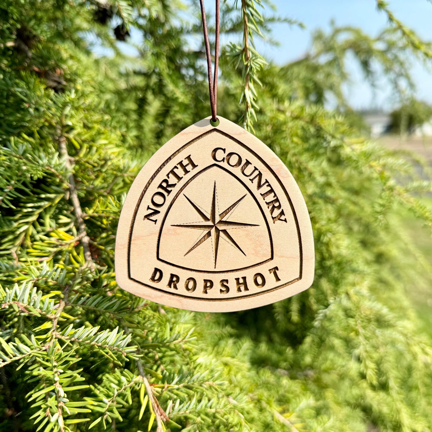 north country trail name tag personalized, custom north country trail backpack tag, engraved wooden hiking tag north country, lightweight north country trail keepsake, thru hiker gear tag north country trail, trail name tag north country ornament, rustic engraved wood tag for hikers, north country trail angel gift idea, custom backpack charm north country trail, eco friendly wooden trail name badge, unique hiking gift north country trail, north country trail souvenir tag personalized