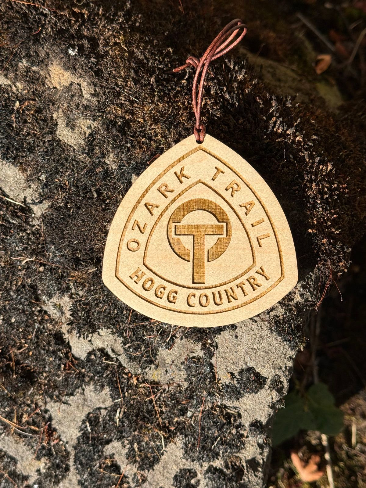 ersonalized Ozark Trail OT backpack tag for hikers, specifically designed for the Ozark Trail and not the Ozark Highlands Trail OHT