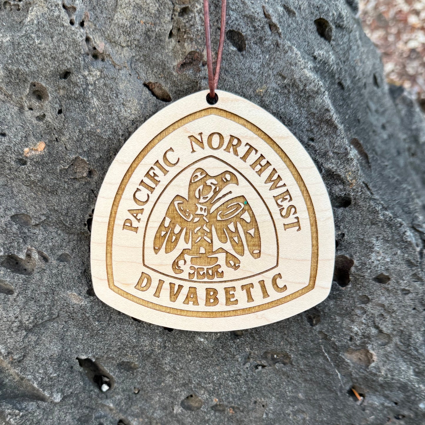 pacific northwest trail wooden name tag, pnt backpack tag custom engraved, personalized hiking badge for pacific northwest trail, custom trail name tag 3.5 inch wood, lightweight wooden hangtag for pnt hikers, engraved backpack charm pacific northwest trail, reclaimed wood trail name badge pnt, hiking gift for pacific northwest trail hikers, custom backpack tag trail magic pnt, thru hiker keepsake pacific northwest trail, laser engraved wooden badge for pnt hikers, personalized hiking gear tag pacific north