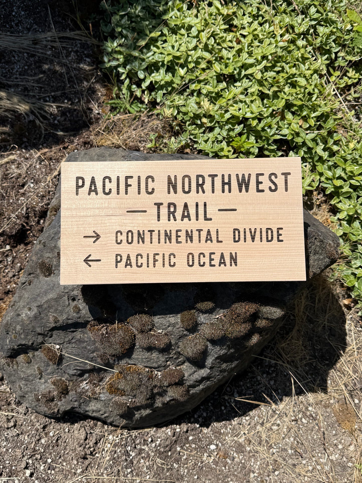Pacific Northwest Trail Sign – Pacific Ocean