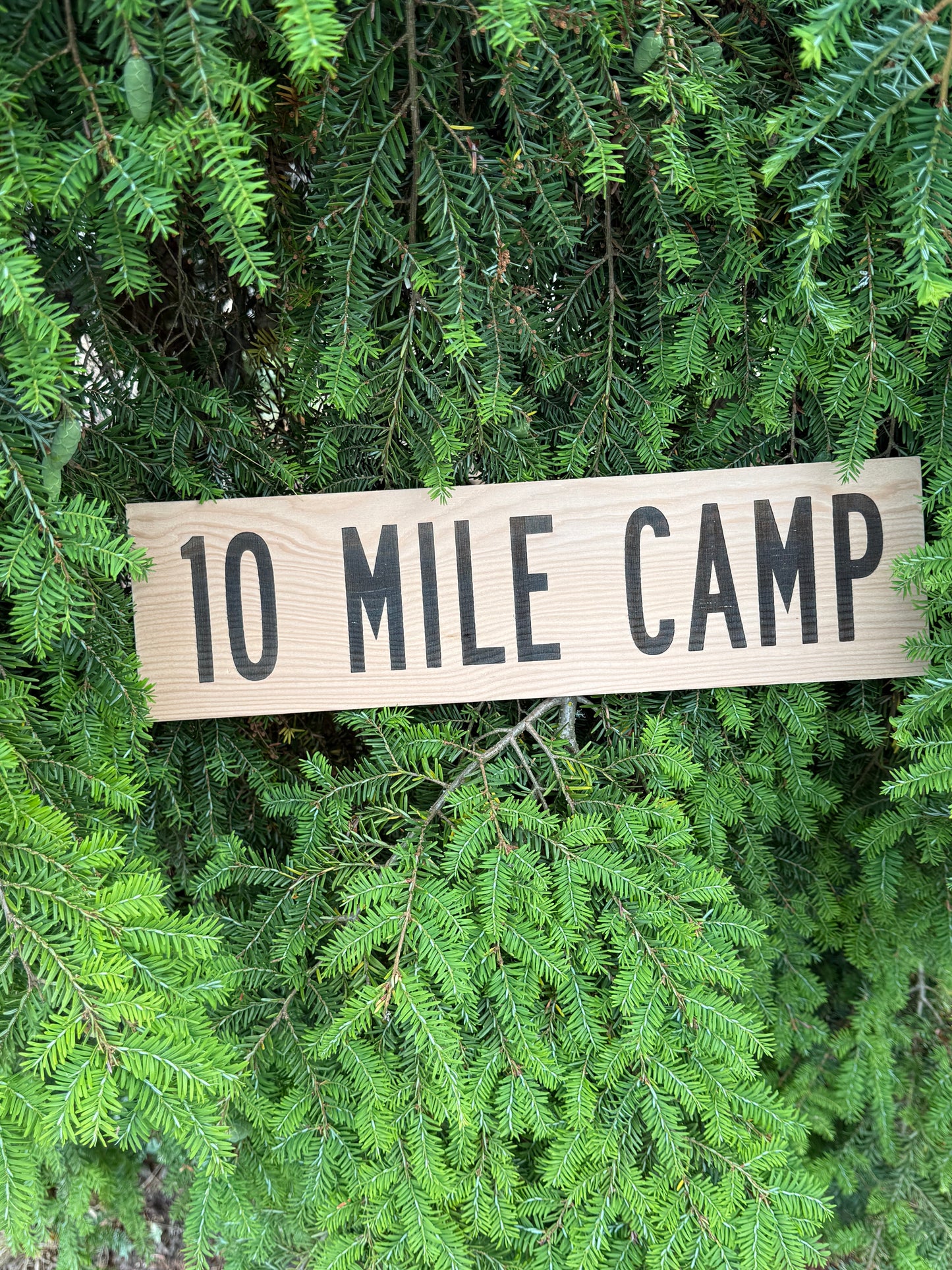 Florida Trail Sign Hiker Gift - 10 Mile Camp
