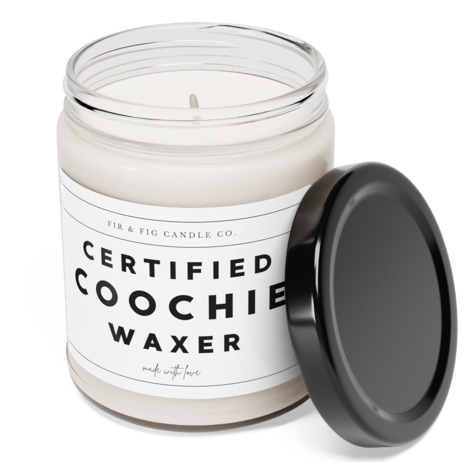 Certified Coochie Waxer 9oz Candle, Funny Candles, Candle Gifts, funny candle,Esthetician Gifts For Him + Her, Esthetician Graduation, waxer