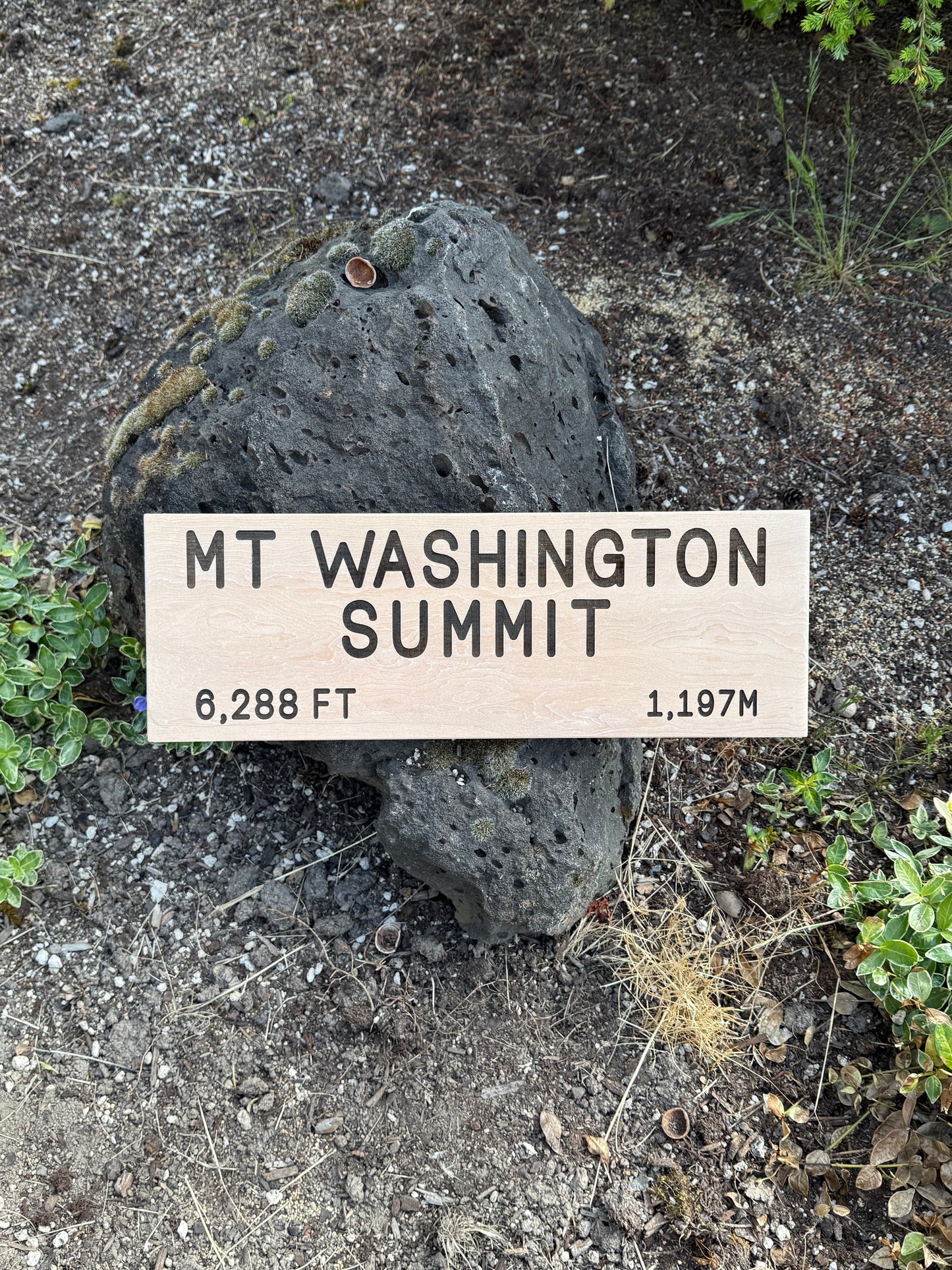 Appalachian Trail – Mt Washington Sign