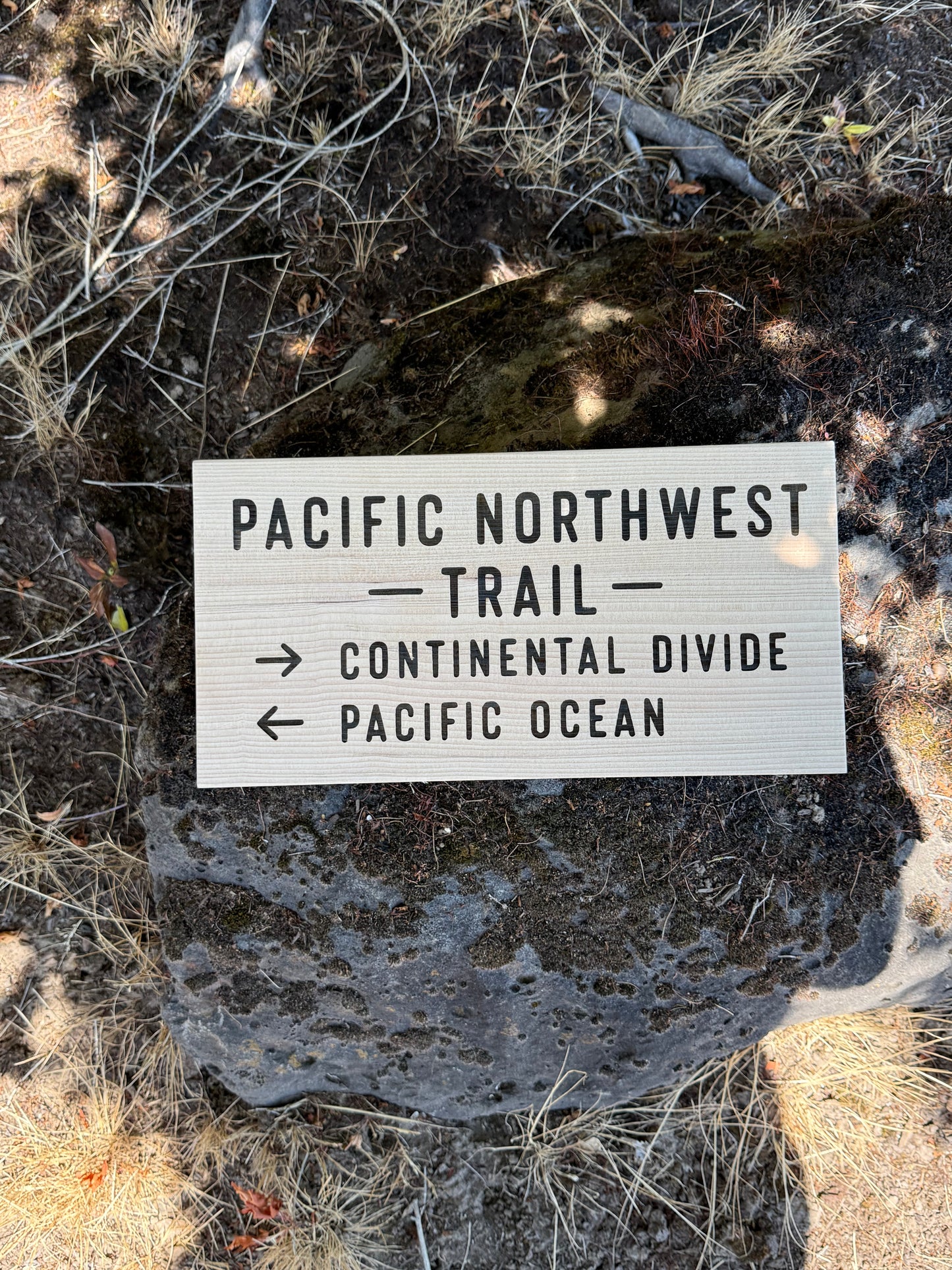 Pacific Northwest Trail Sign – Pacific Ocean