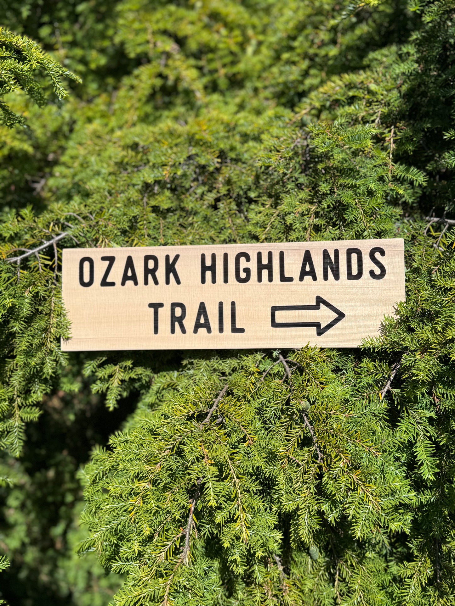 Ozark Highlands Trail Sign – Directional Sign