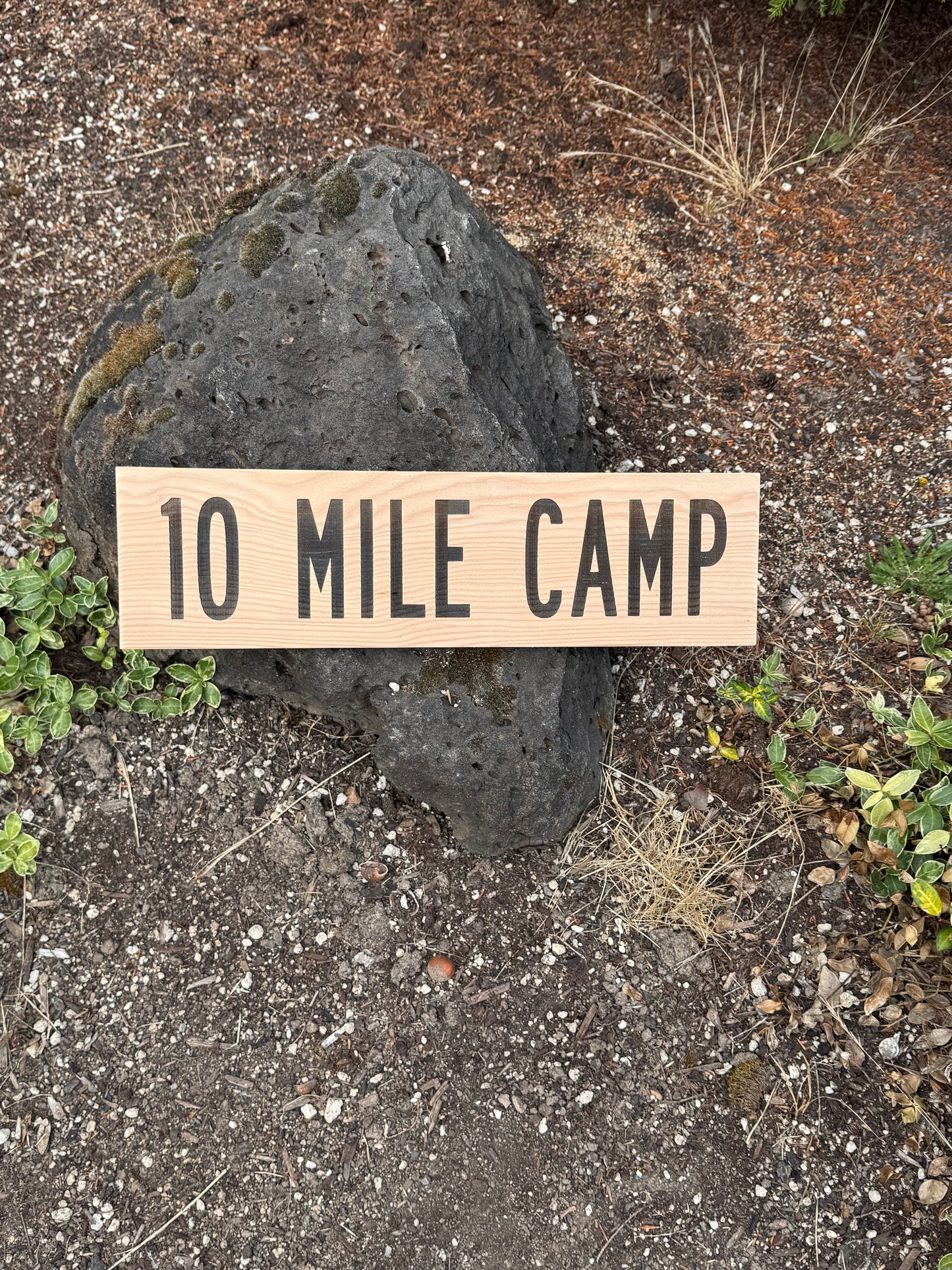 Florida Trail Sign Hiker Gift - 10 Mile Camp