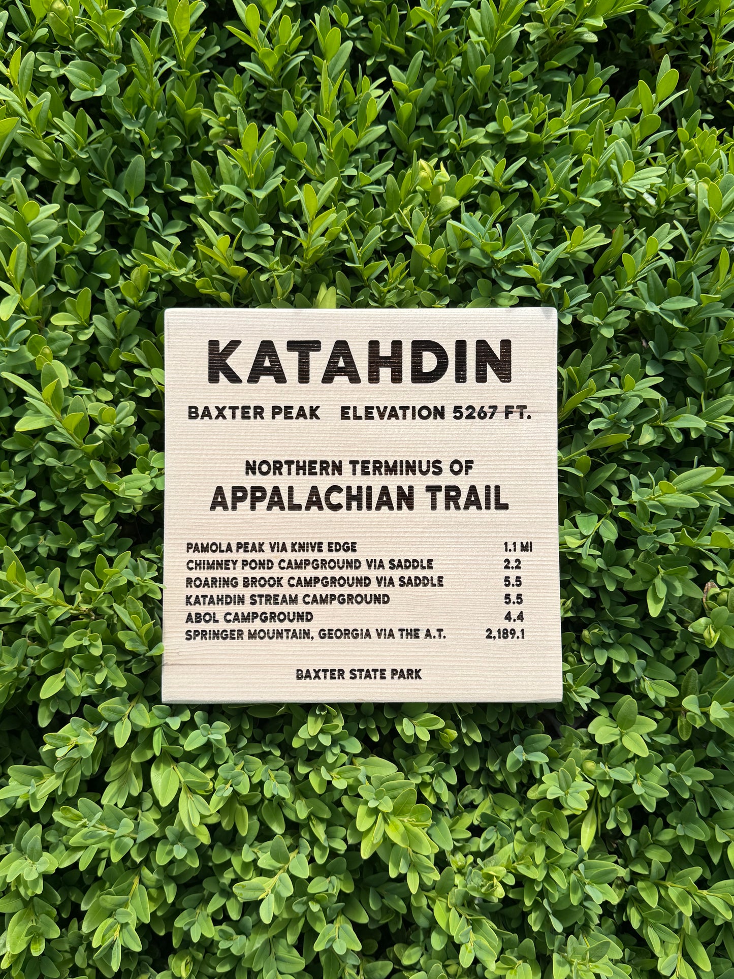 Appalachian Trail – Katahdin Sign