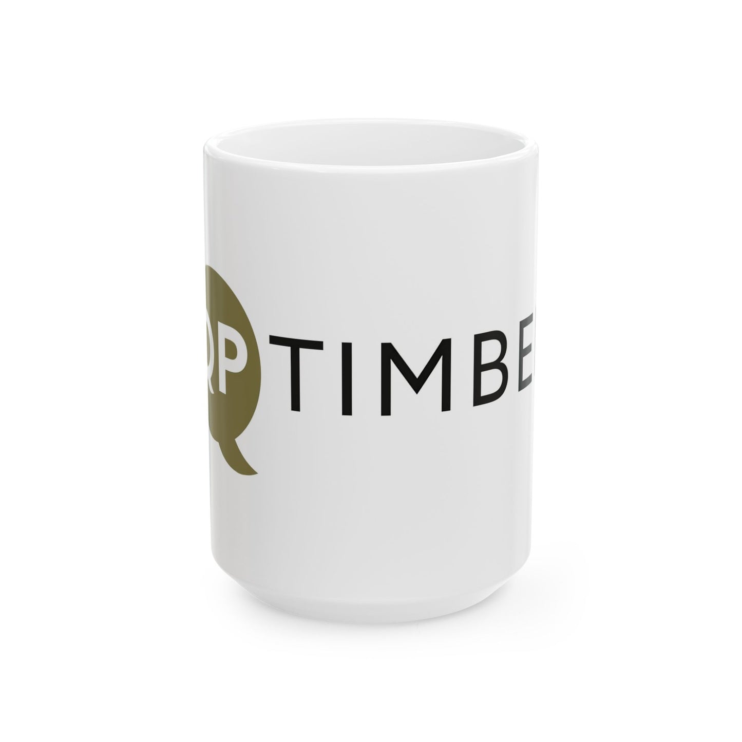 QP Timber Ceramic Mug  15oz