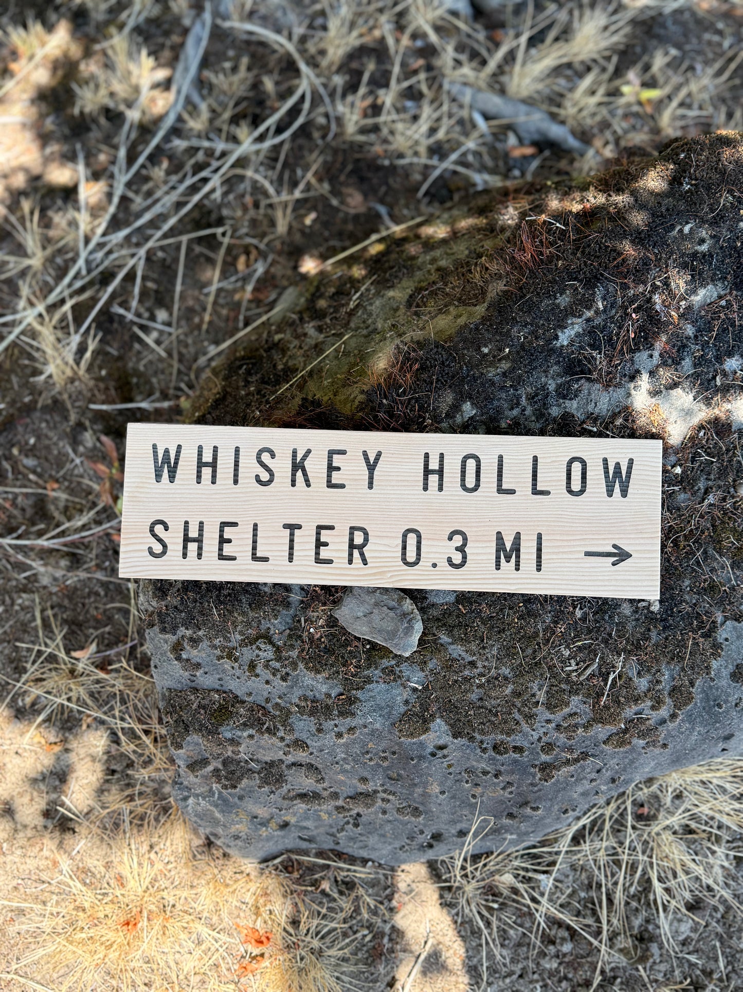Appalachian Trail Sign – Whiskey Hollow Shelter