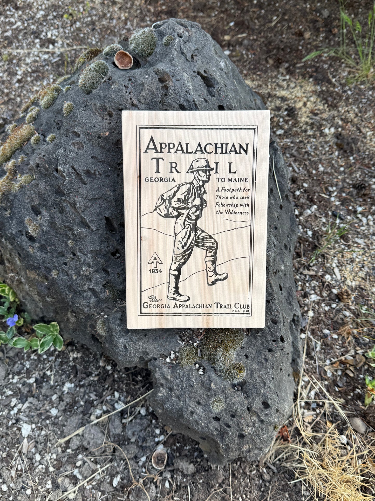 Appalachian Trail – Plaque Springer Mountain