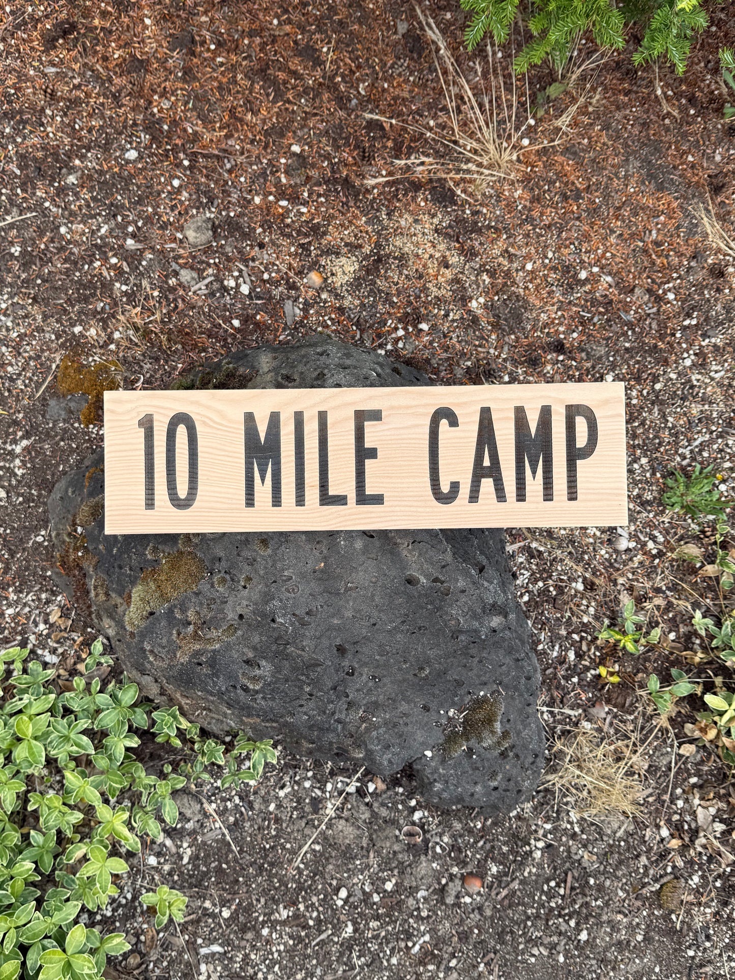 Florida Trail Sign Hiker Gift - 10 Mile Camp