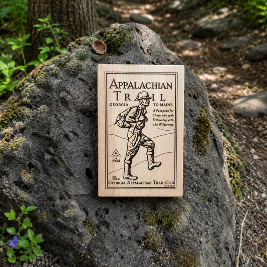 Appalachian Trail – Plaque Springer Mountain