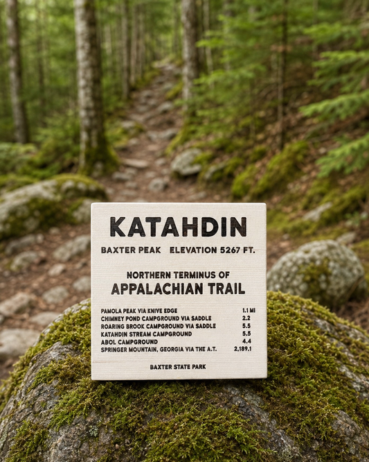 Appalachian Trail – Katahdin Sign