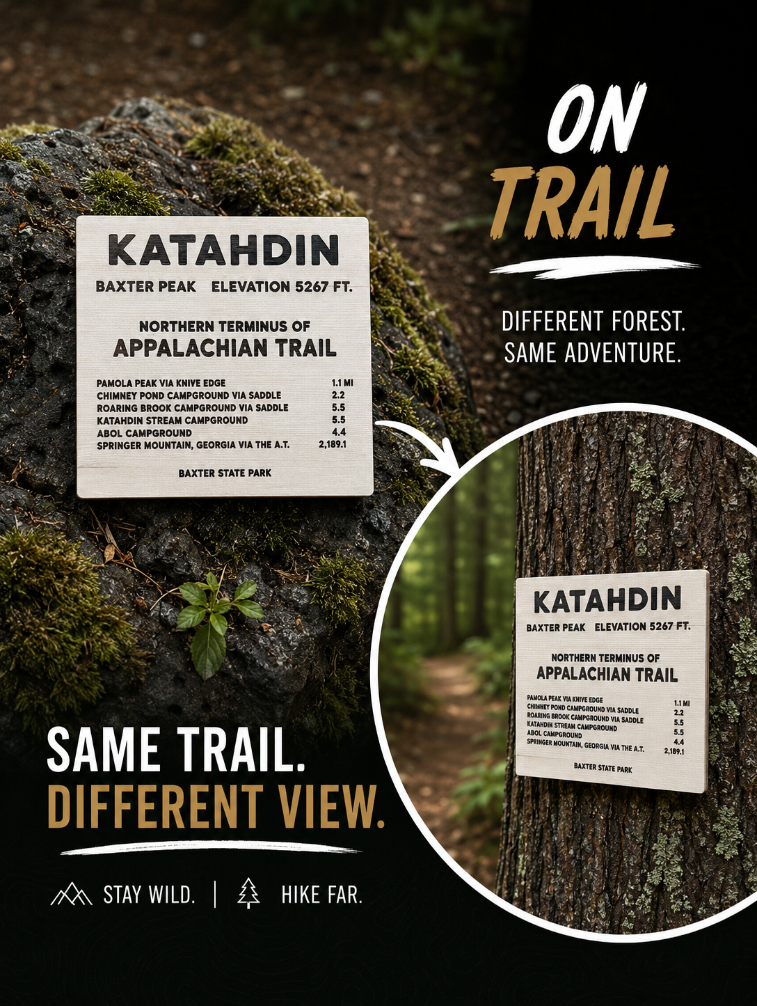 Appalachian Trail – Katahdin Sign