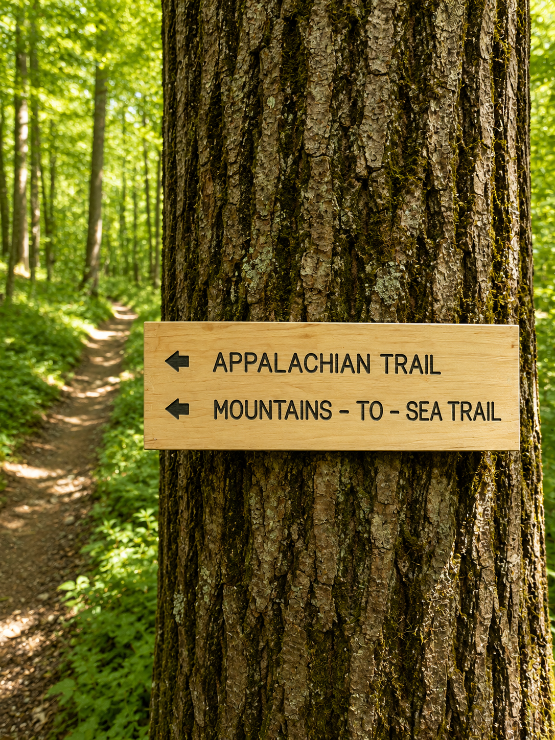 Appalachian Trail Sign – Mountains To Sea Trail