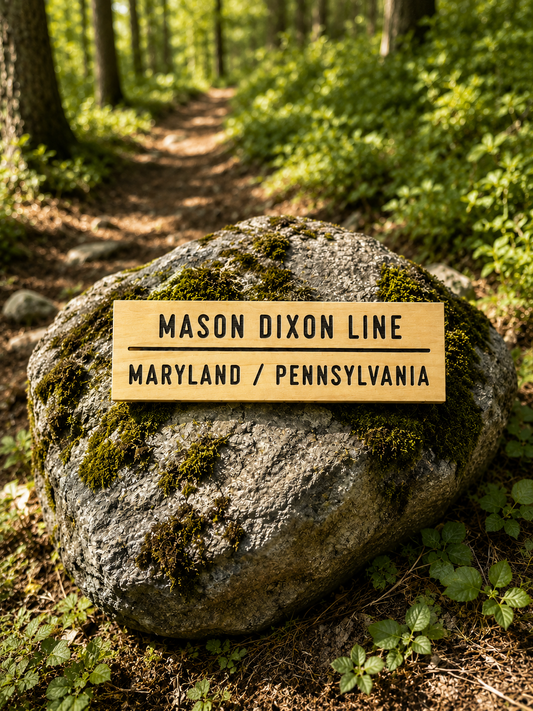 Appalachian Trail Sign – Mason Dixon Line
