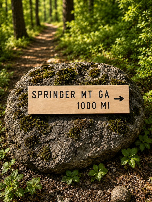 Appalachian Trail Sign – Springer Mountain