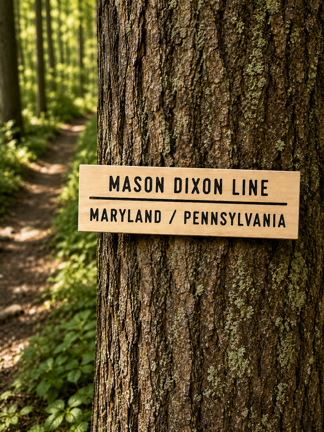 Appalachian Trail Sign – Mason Dixon Line