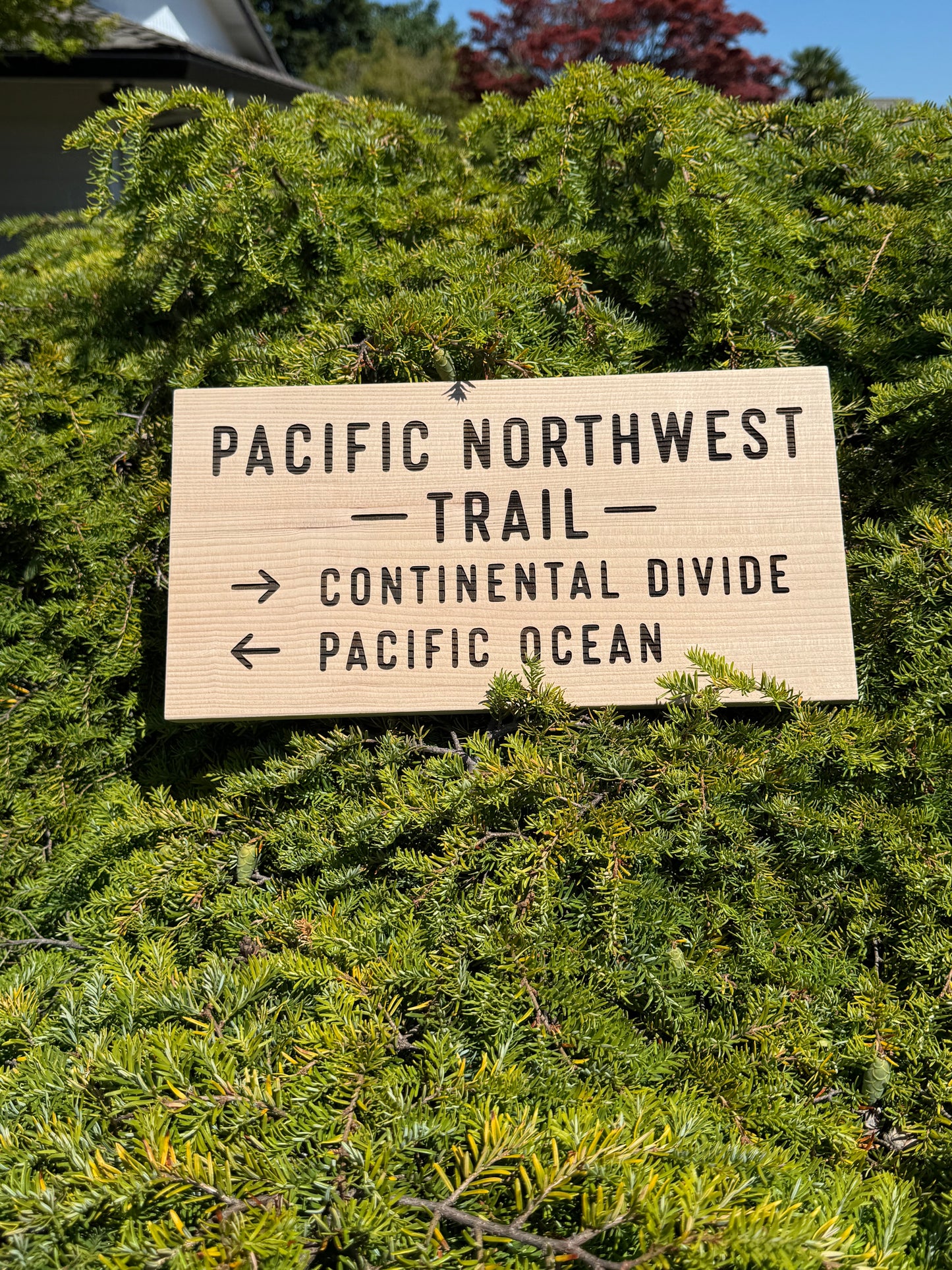 Pacific Northwest Trail Sign – Pacific Ocean