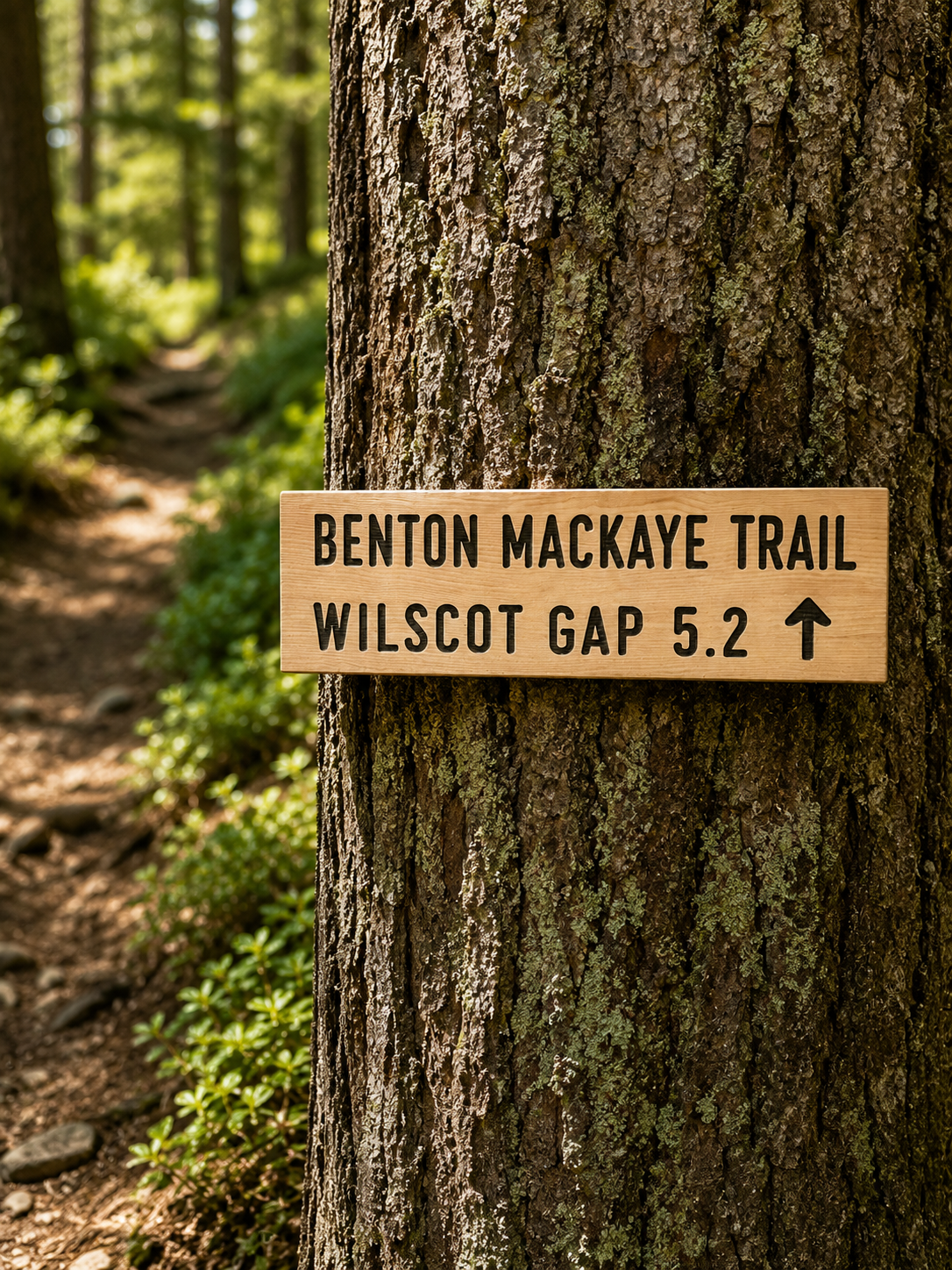 Benton MacKaye Trail Sign – Wilscot Gap