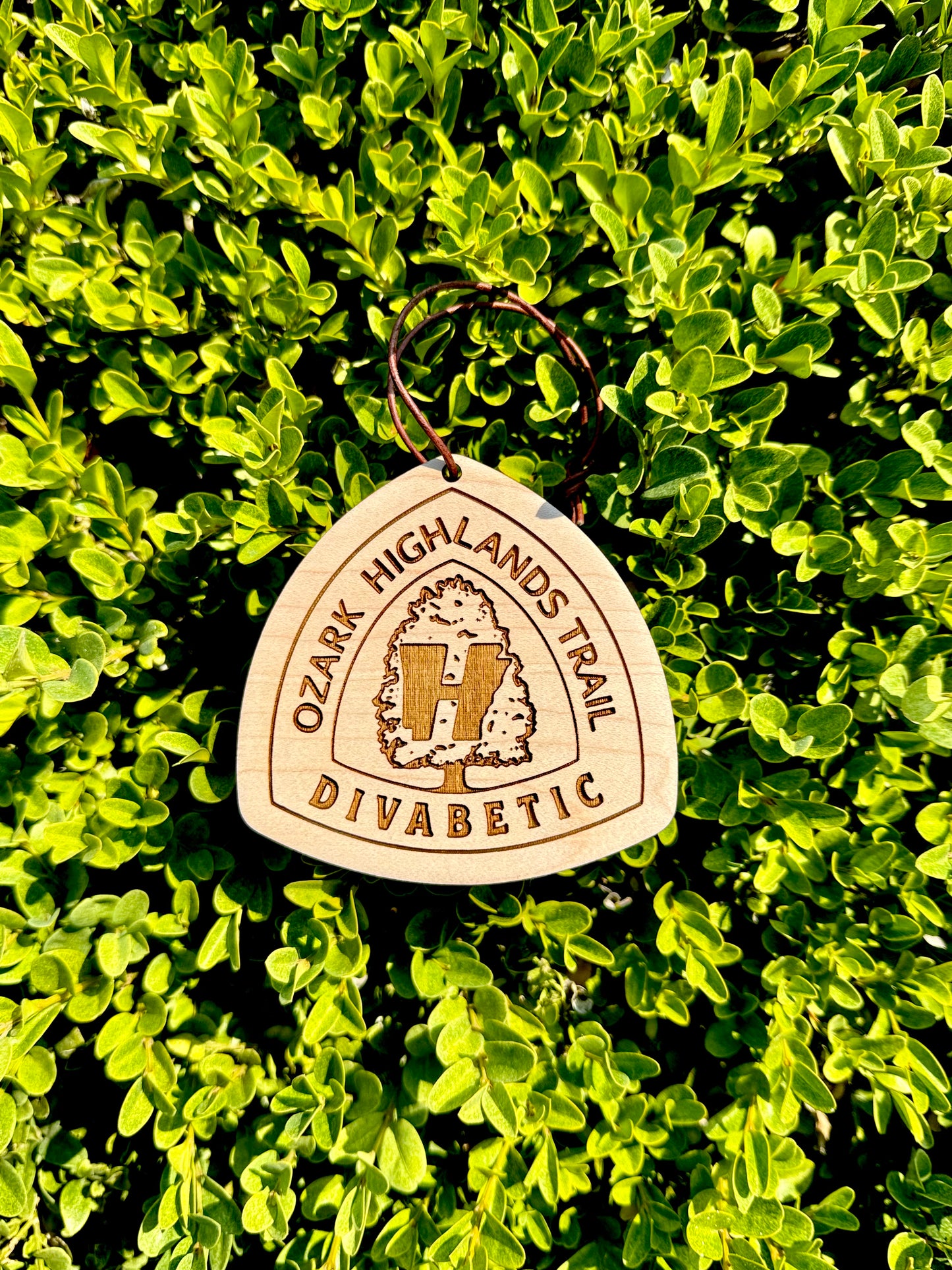 Ozark Highlands Trail Name Tag – Personalized Wooden Hiker Hangtag, Personalized Wood Hiking Badge, Ozark Highlands Trail Hiker Gift, Ultra Lightweight design, Ozark Highlands Trail Angel Gift