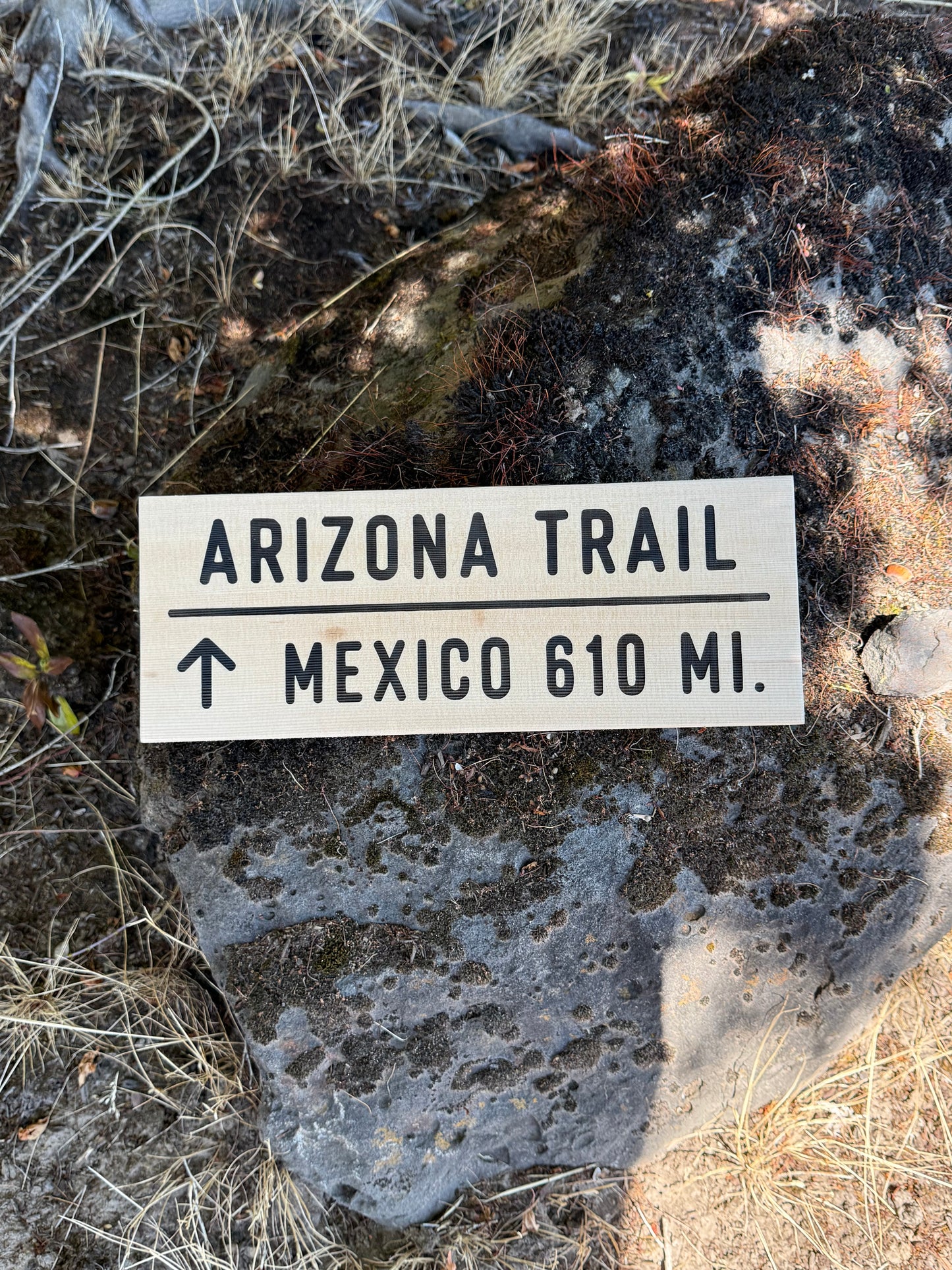 Arizona Trail Sign – Mexico 610 Miles