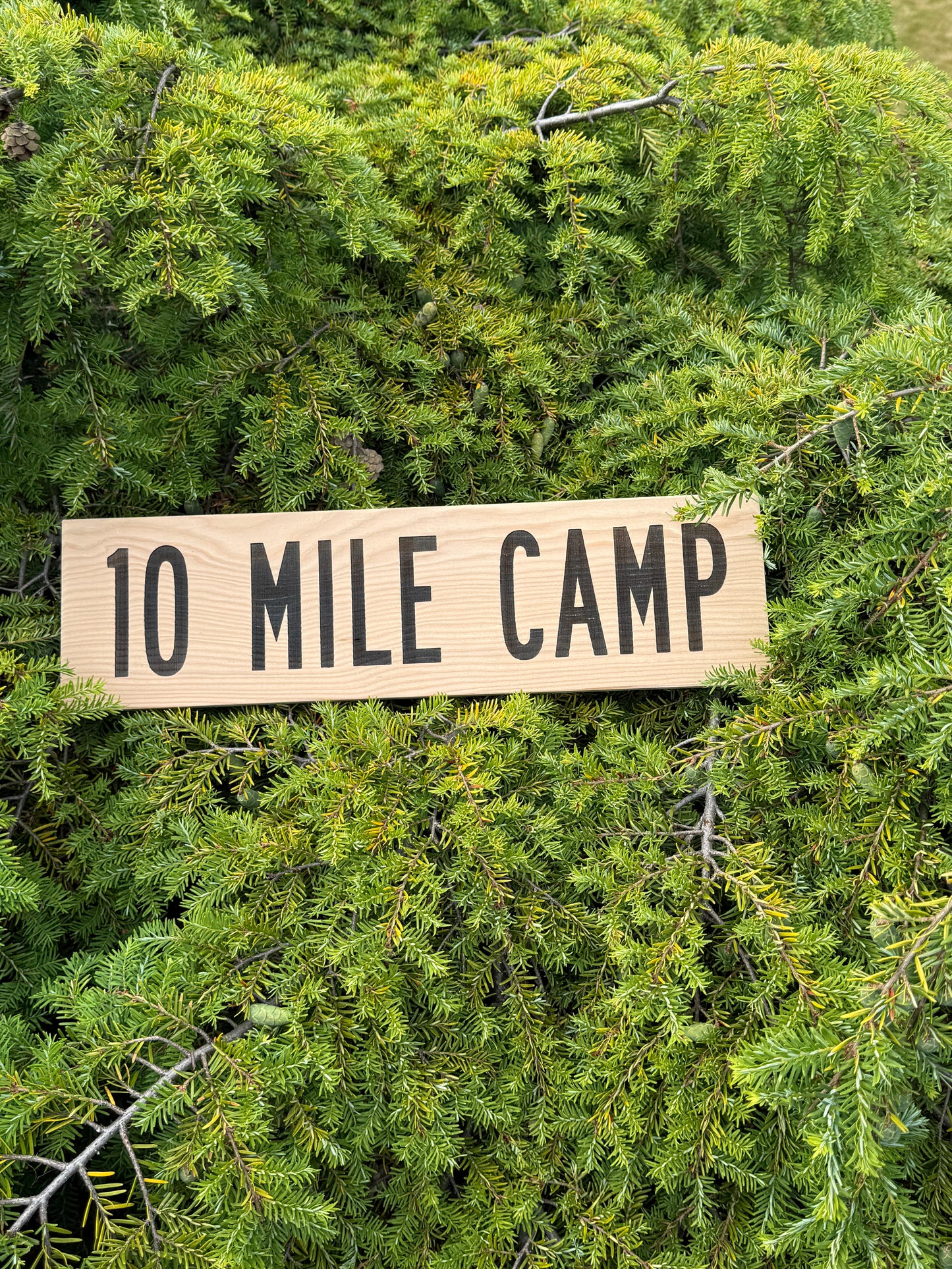 Florida Trail Sign Hiker Gift - 10 Mile Camp
