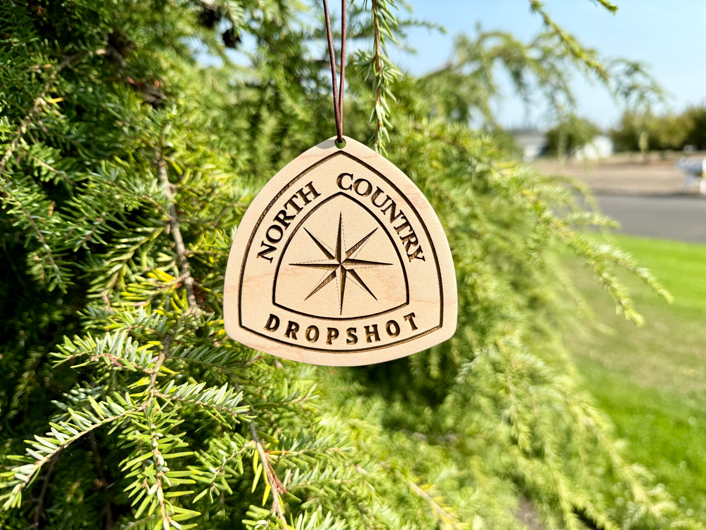 North Country Trail Name Tag – Personalized Wooden Hiker Hangtag, Personalized Wood Hiking Badge, North Country Trail Hiker Gift, Ultra Lightweight design, North Country Trail Angel Gift