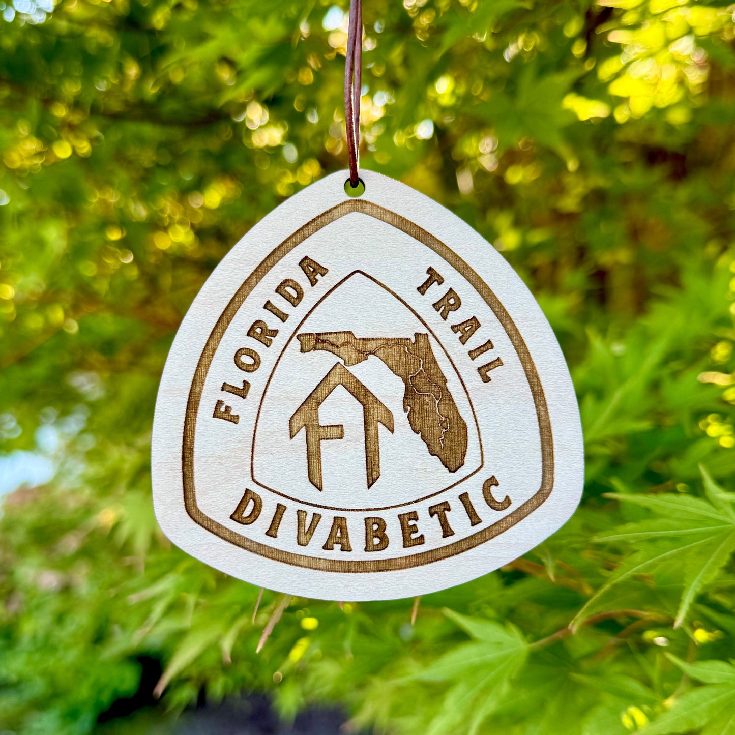 Personalized Florida Trail name tag for hikers, laser engraved wooden backpack tag, lightweight gear gift for thru hikers, eco friendly trail magic keepsake, custom trail name ornament Florida Trail, rustic reclaimed wood hiker badge, handmade Florida Trail backpack charm, custom engraved tag for hikers Florida Trail thru hike gift, unique hiker trading token Florida Trail gear, Florida Trail Trail Angel gift custom wood tag, handmade lightweight hiker keepsake Florida Trail badge, trail name wood ornament