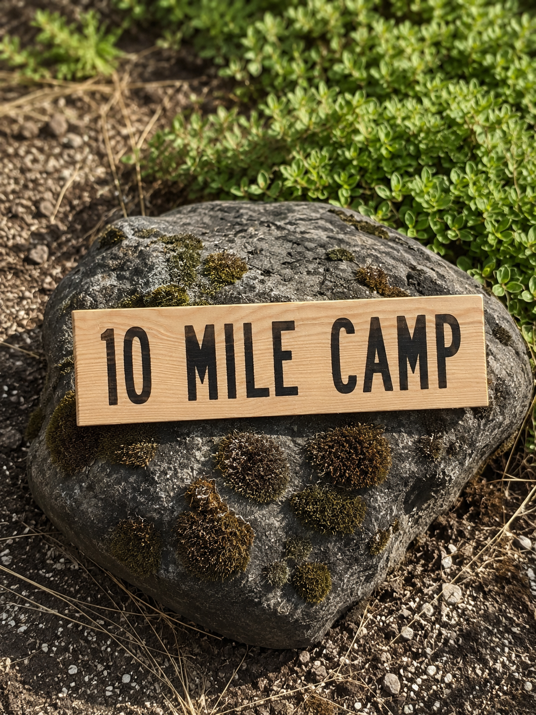 Florida Trail Sign Hiker Gift - 10 Mile Camp