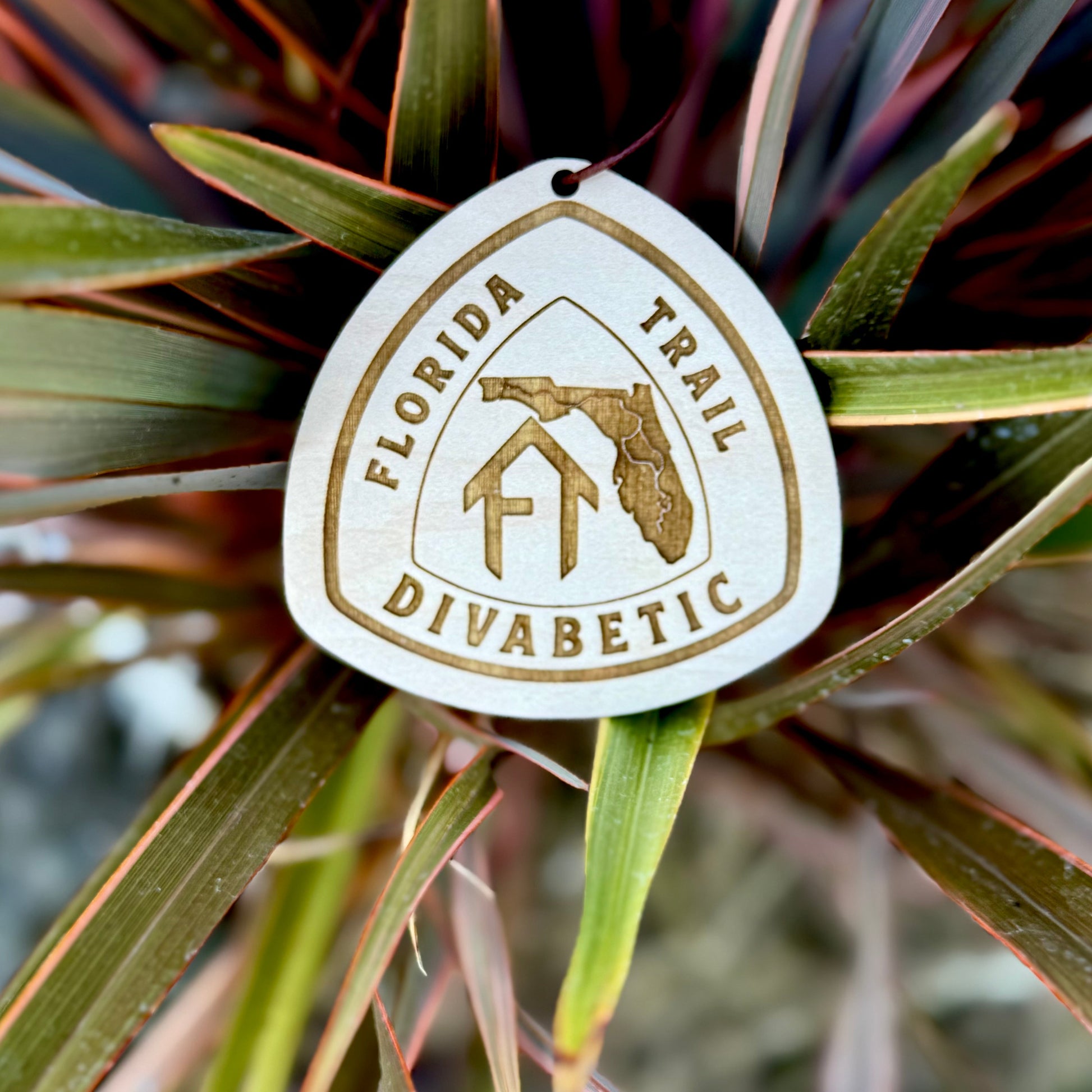 Personalized Florida Trail name tag for hikers, laser engraved wooden backpack tag, lightweight gear gift for thru hikers, eco friendly trail magic keepsake, custom trail name ornament Florida Trail, rustic reclaimed wood hiker badge, handmade Florida Trail backpack charm, custom engraved tag for hikers Florida Trail thru hike gift, unique hiker trading token Florida Trail gear, Florida Trail Trail Angel gift custom wood tag, handmade lightweight hiker keepsake Florida Trail badge, trail name wood ornament
