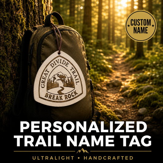 Great Divide Trail Name Hangtag hiker gift
