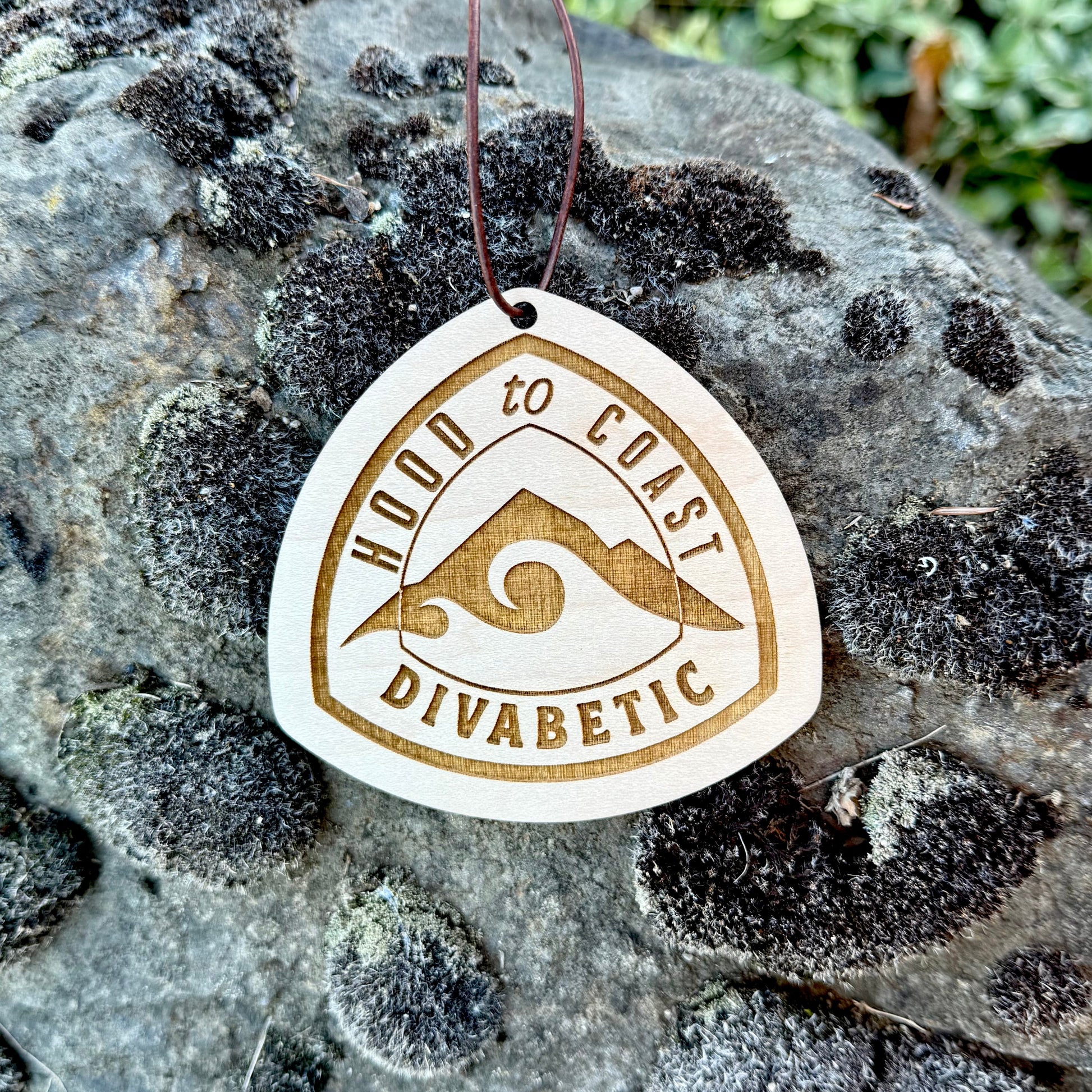 personalized Hood to Coast relay team name tag, custom wooden Hood to Coast relay keepsake, engraved runner team tag gift, Hood to Coast Class of 2025 team gift, wooden relay race memento engraved with team name, Hood to Coast relay team ornament lightweight wood, custom engraved Hood to Coast runner tag for backpack or medal display, personalized Hood to Coast relay Class of 2024 2025 2026 gift, unique runner team gift Hood to Coast relay, handmade wooden Hood to Coast relay team badge