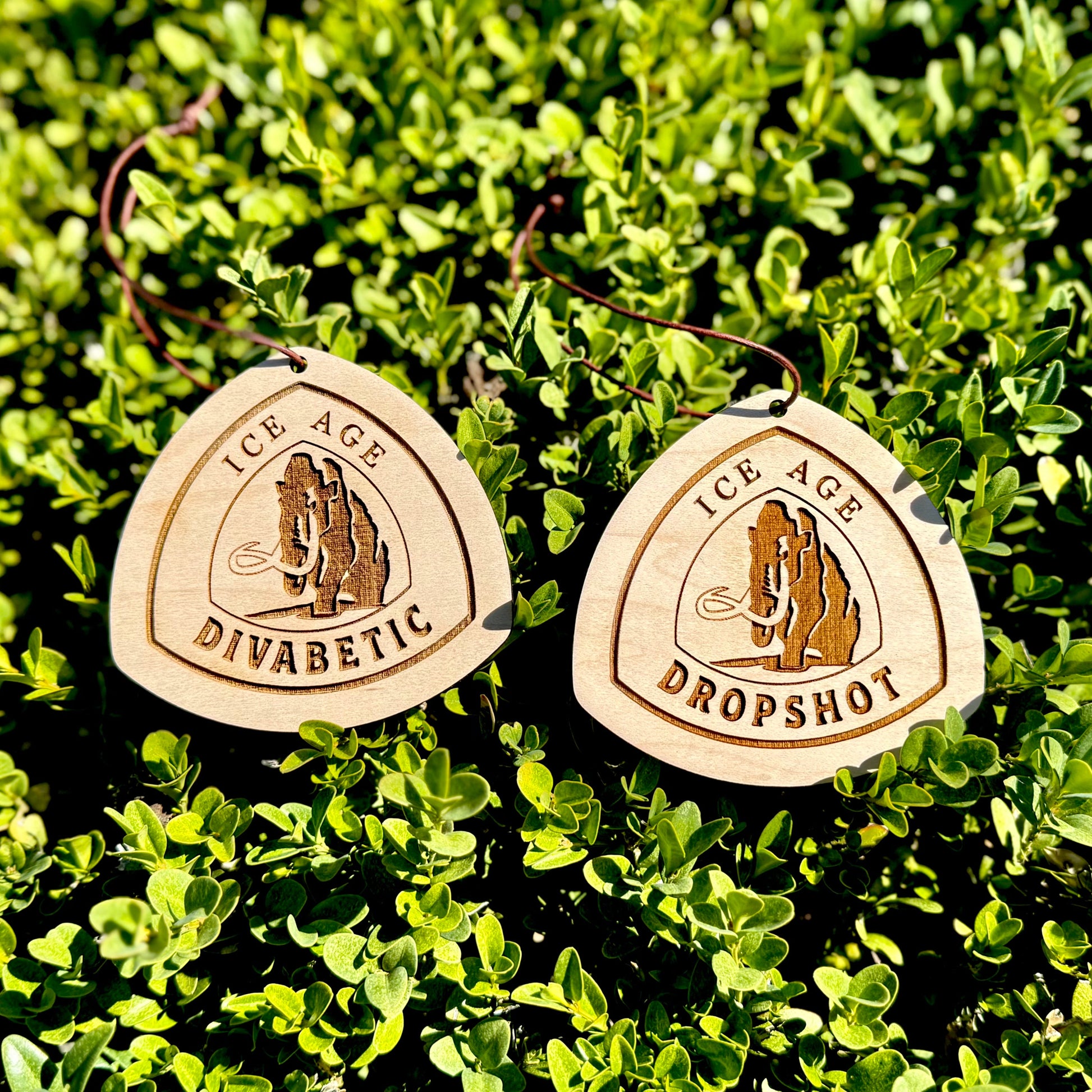 personalized wooden Ice Age Trail backpack tag with engraved trail name, laser engraved reclaimed wood Ice Age Trail name tag for hikers, custom Ice Age Trail thru-hiker gift lightweight wooden tag, handmade wooden Ice Age Trail keepsake with leather loop, eco-friendly Ice Age Trail hiking tag personalized with trail nickname, custom engraved wood Ice Age Trail badge for backpack or keychain, unique Ice Age Trail hiker gift lightweight wooden trail name tag, rustic handmade Ice Age Trail gear tag