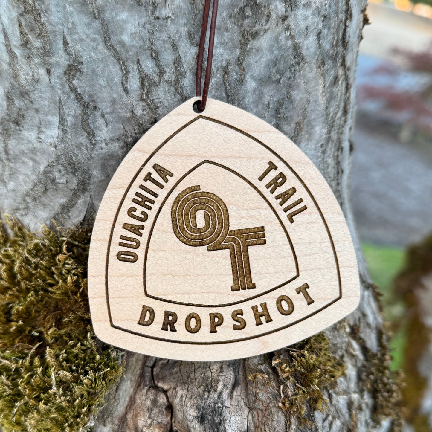 ouachita trail name tag personalized, custom ouachita trail backpack tag, engraved wooden hiking tag ouachita, lightweight ouachita trail keepsake, thru hiker gear tag ouachita trail, trail name tag ouachita ornament, rustic engraved wood tag for hikers ouachita, ouachita trail angel gift idea, custom backpack charm ouachita trail, eco friendly wooden trail name badge ouachita, unique hiking gift ouachita trail, ouachita trail souvenir tag personalized, handmade ouachita trail wooden tag