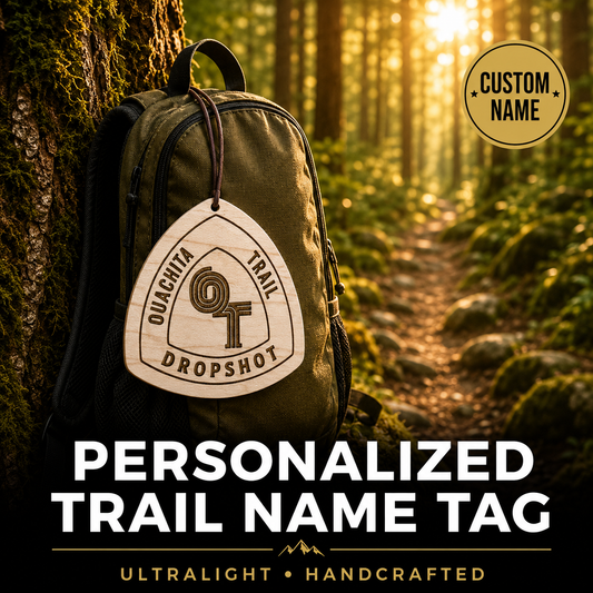 Ouachita Trail Hangtag Hiker Gift